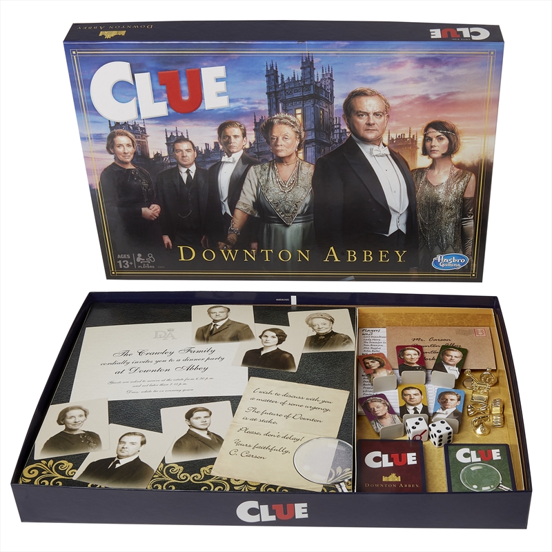 Clue - Downton Abbey Edition (Cluedo)/Product Detail/Board Games