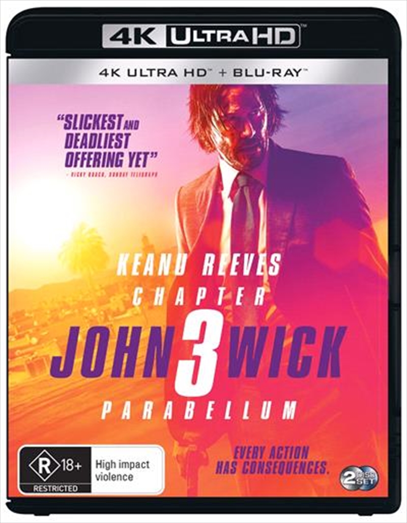 Dvd Filme: John Wick 3: Parabellum (2019) Dublado E Leg