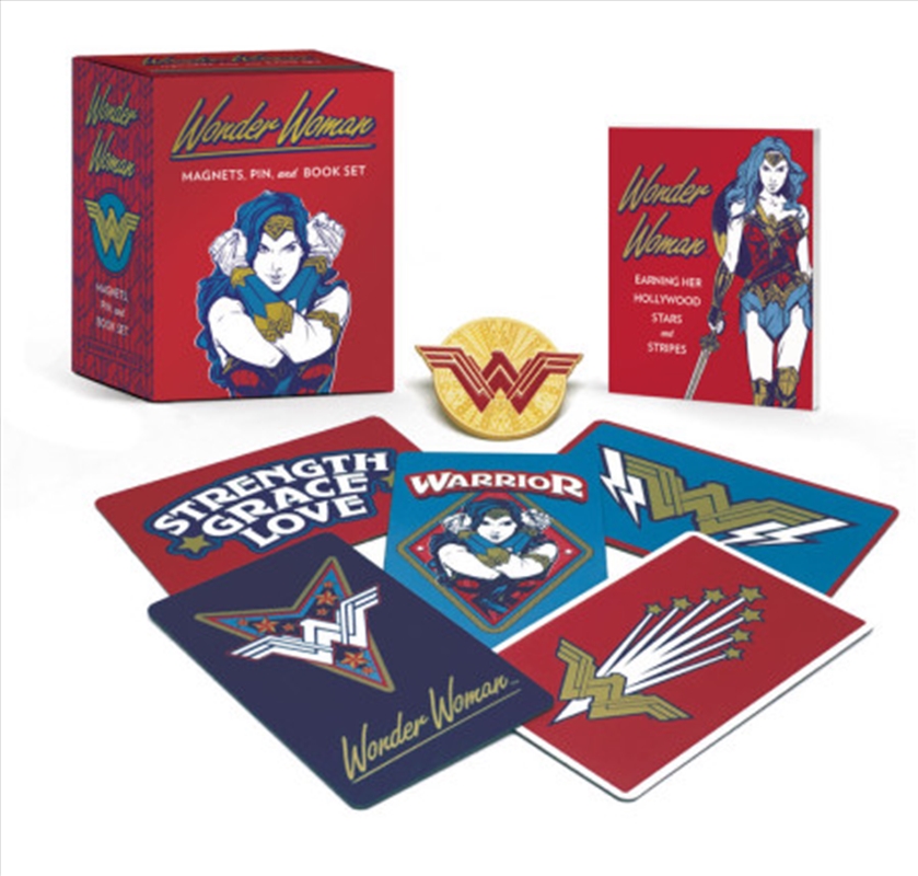 Wonder Woman: Magnets, Pin, and Book Set/Product Detail/Magnets