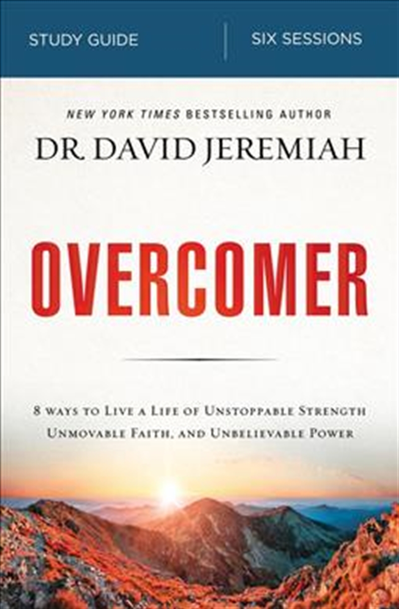 Overcomer Study Guide:  Living a Life of Unstoppable Strength/Product Detail/Reading