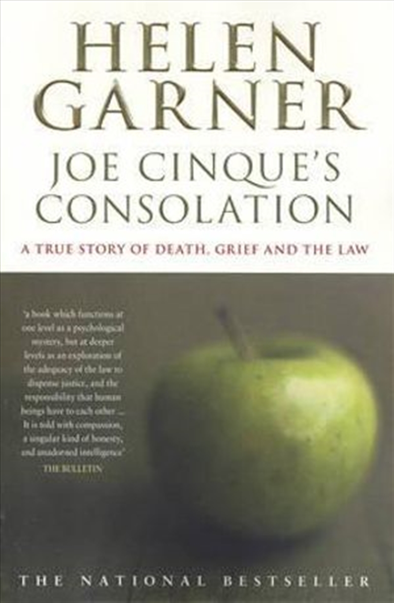 Joe Cinque's Consolation: A True Story Of Death, Grief And The Law/Product Detail/True Crime