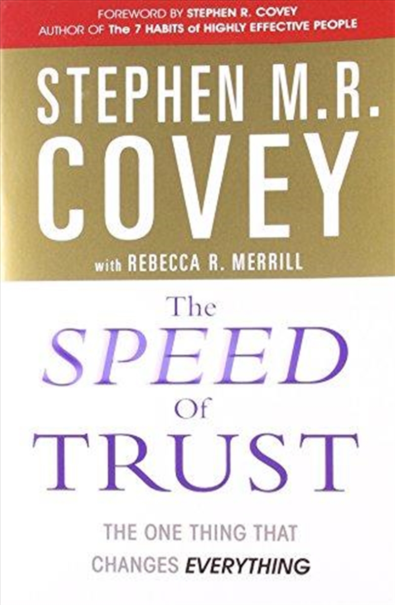 Speed of Trust/Product Detail/Business Leadership & Management