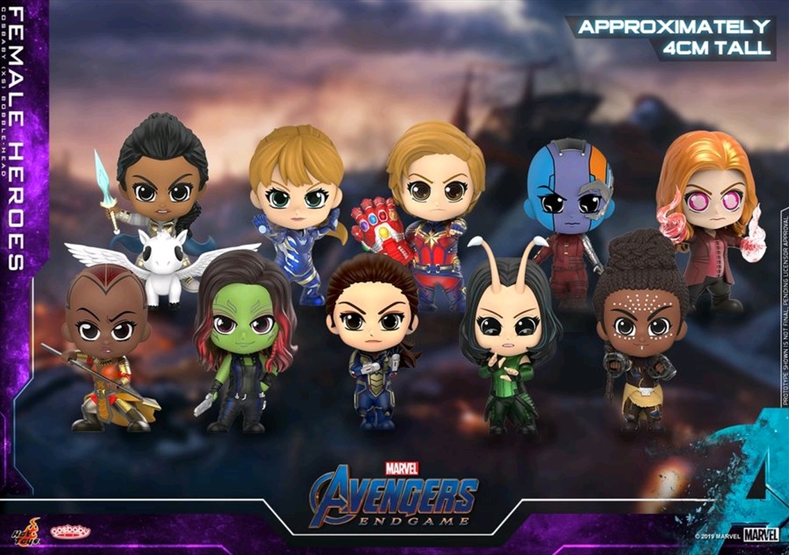 Avengers 4: Endgame - Female Heroes Cosbaby Set of 10/Product Detail/Figurines