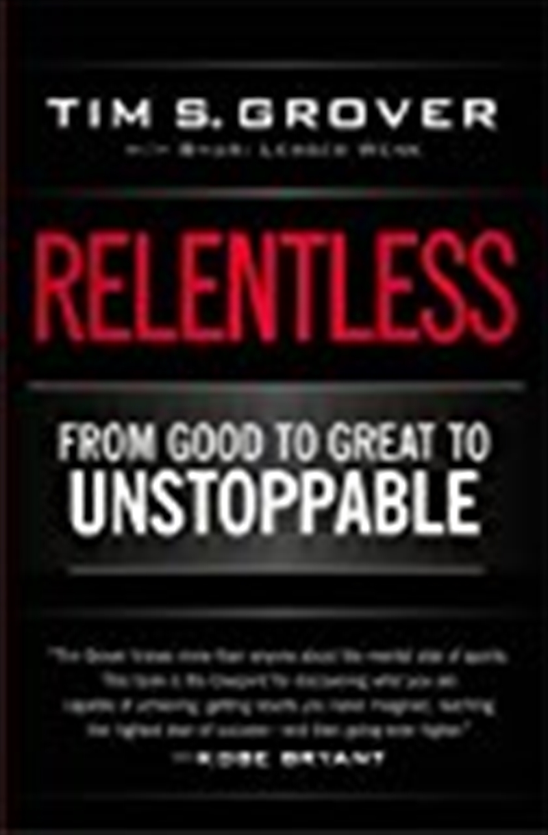 Relentless: From Good To Great To Unstoppable/Product Detail/Self Help & Personal Development