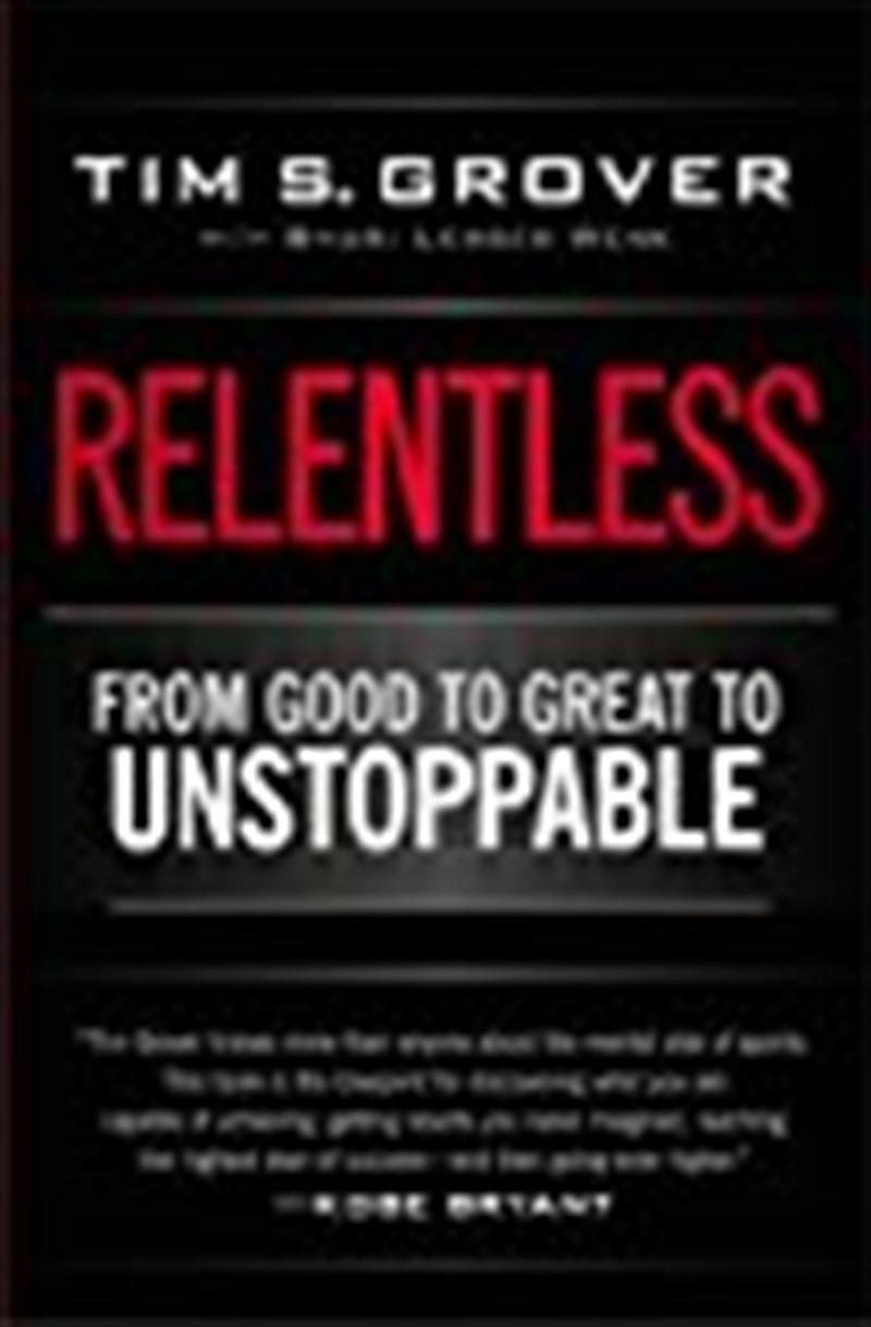 Relentless: From Good To Great To Unstoppable/Product Detail/Self Help & Personal Development