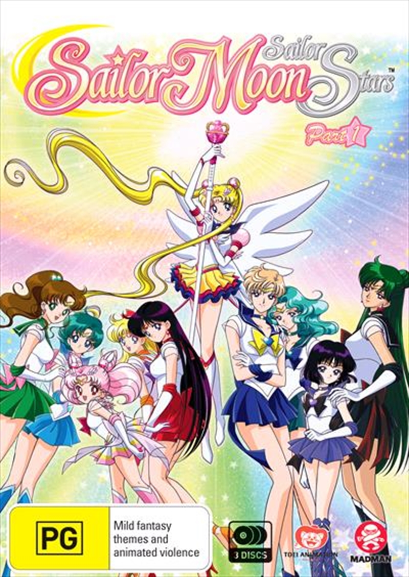 Sailor Moon Sailor Stars - Season 5 - Part 1 - Eps 167-183/Product Detail/Anime
