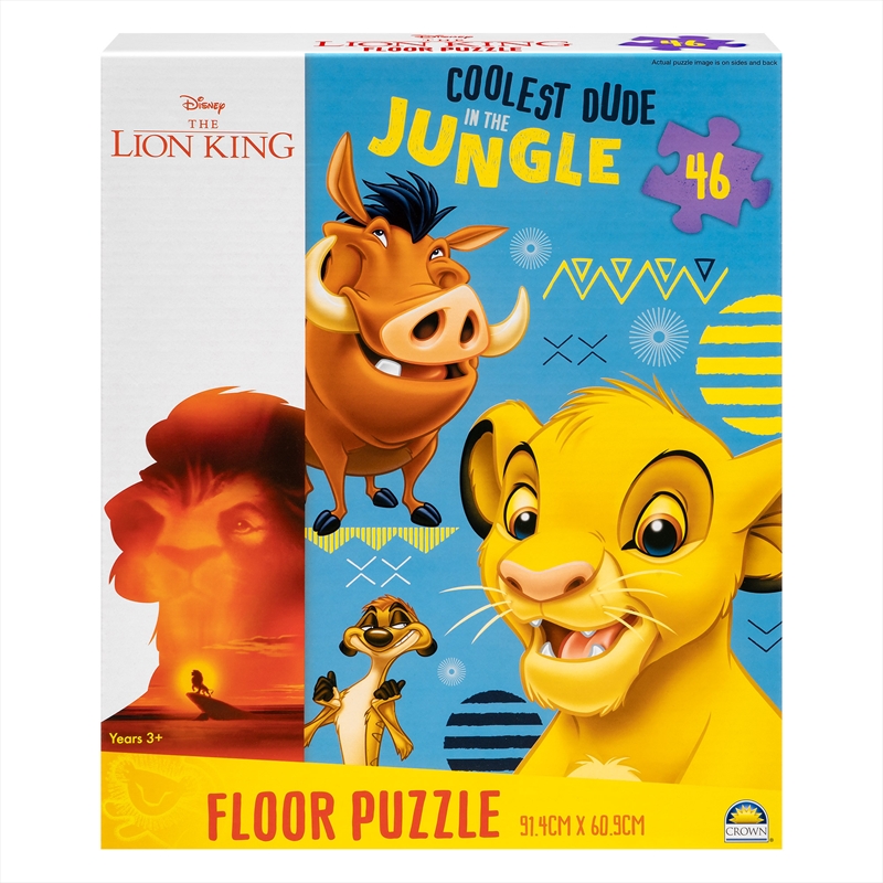 Lion King Floor Puzzle 46pc/Product Detail/Film and TV