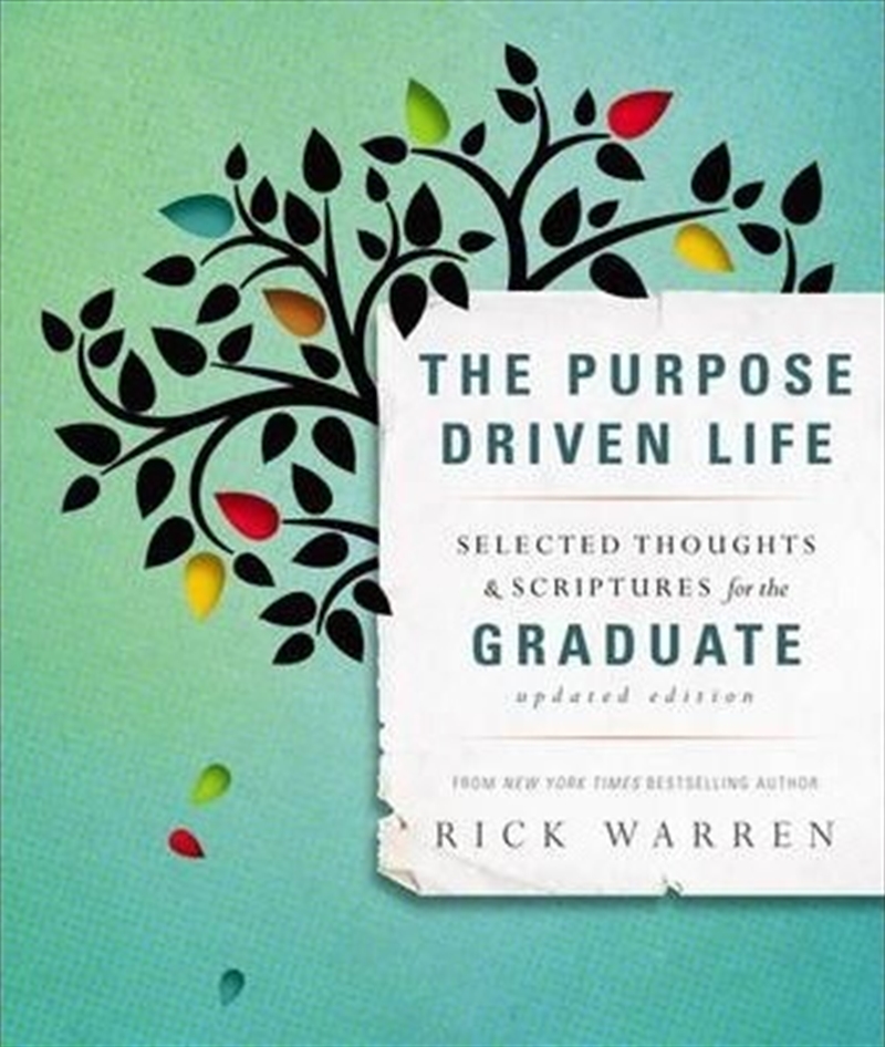 Purpose Driven Life Selected Thoughts and Scriptures for the Graduate/Product Detail/Reading
