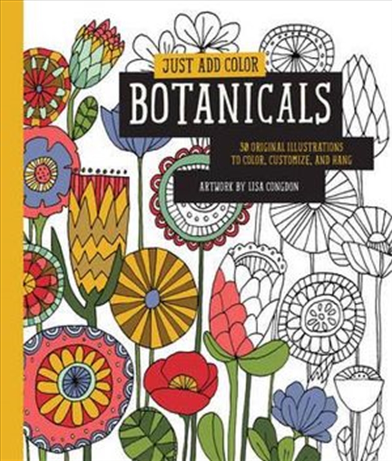 Just Add Color: Botanicals/Product Detail/Reading
