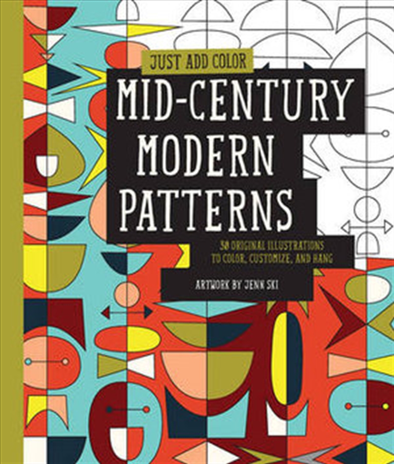 Just Add Color: Mid-Century Modern Patterns/Product Detail/Reading