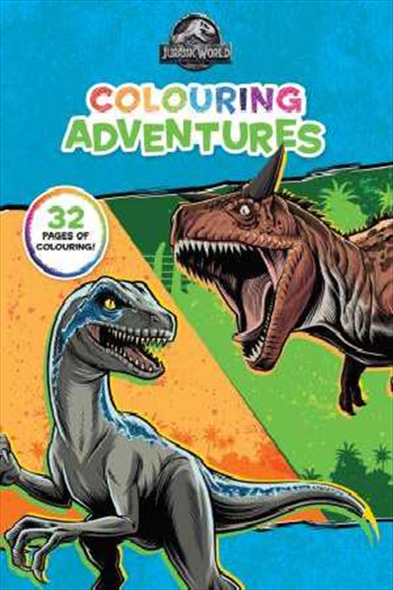 Jurassic World: Colouring Adventures/Product Detail/Kids Colouring