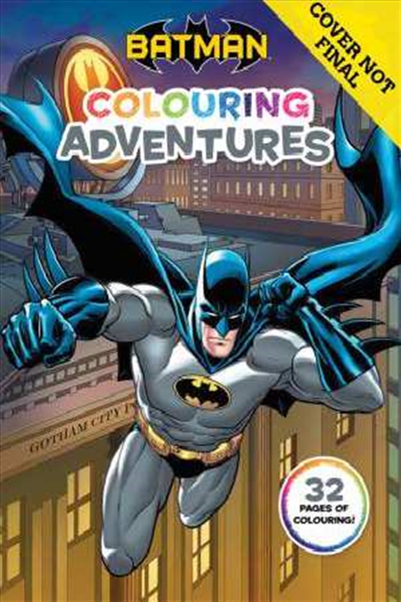 Buy Batman: Colouring Adventures- Batman, Books | Sanity