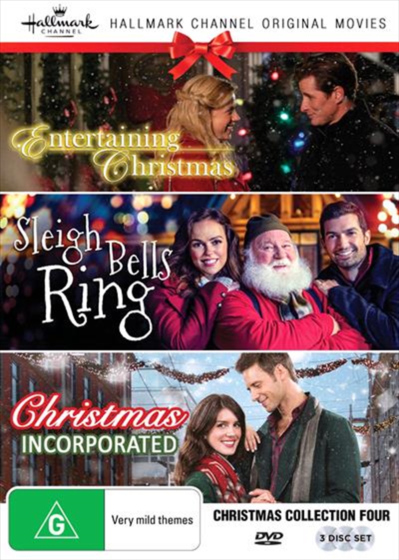 Hallmark Christmas - Entertaining Christmas, Sleigh Bells Ring, Christmas Incorporated - Collection | DVD