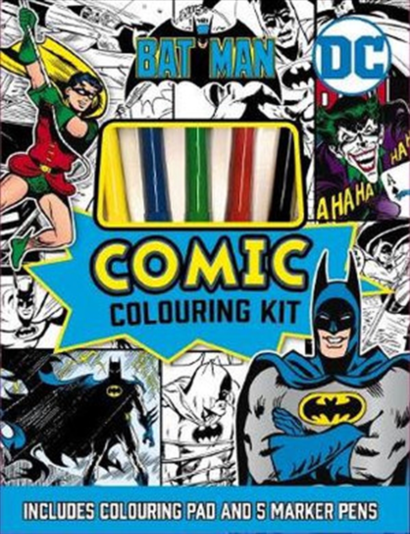 Batman: Comic Colouring Kit/Product Detail/Kids Colouring