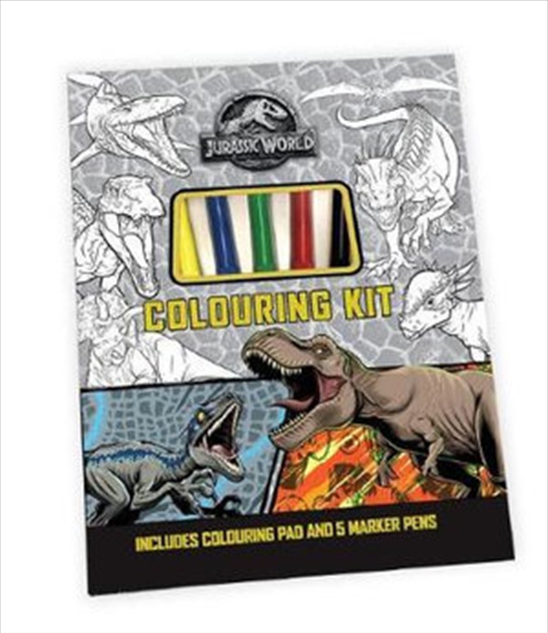 Jurassic World: Colouring Kit/Product Detail/Kids Activity Books