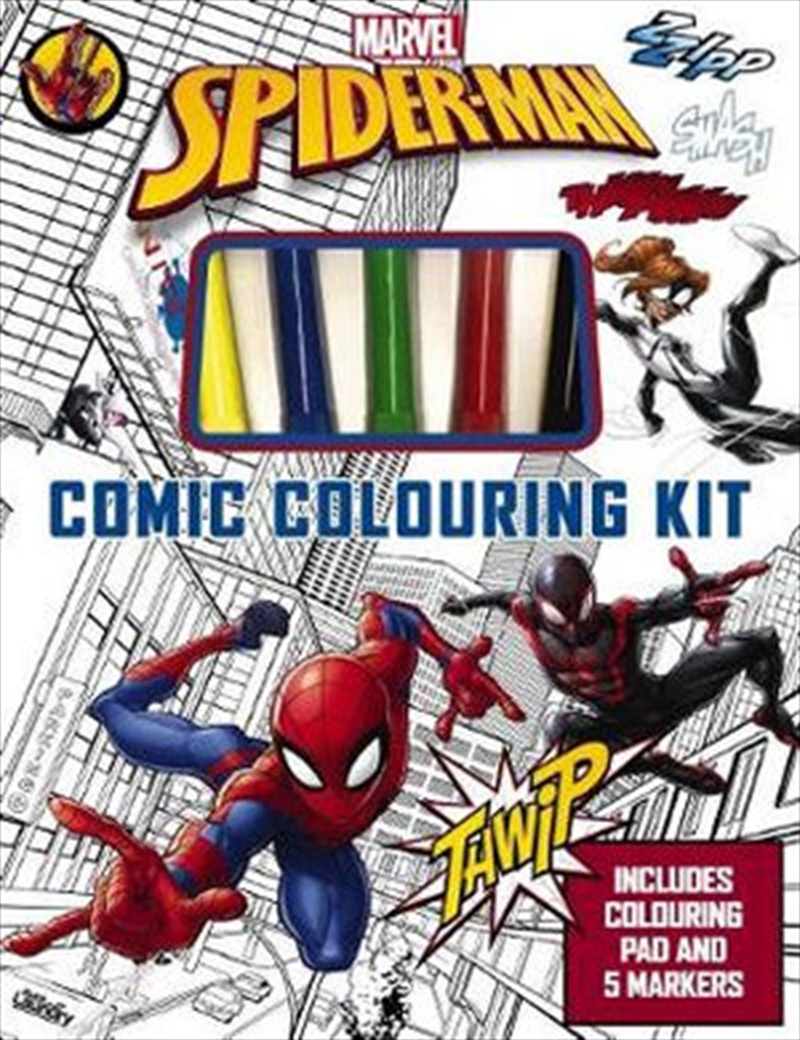 Spider-Man: Comic Colouring Kit/Product Detail/Kids Colouring