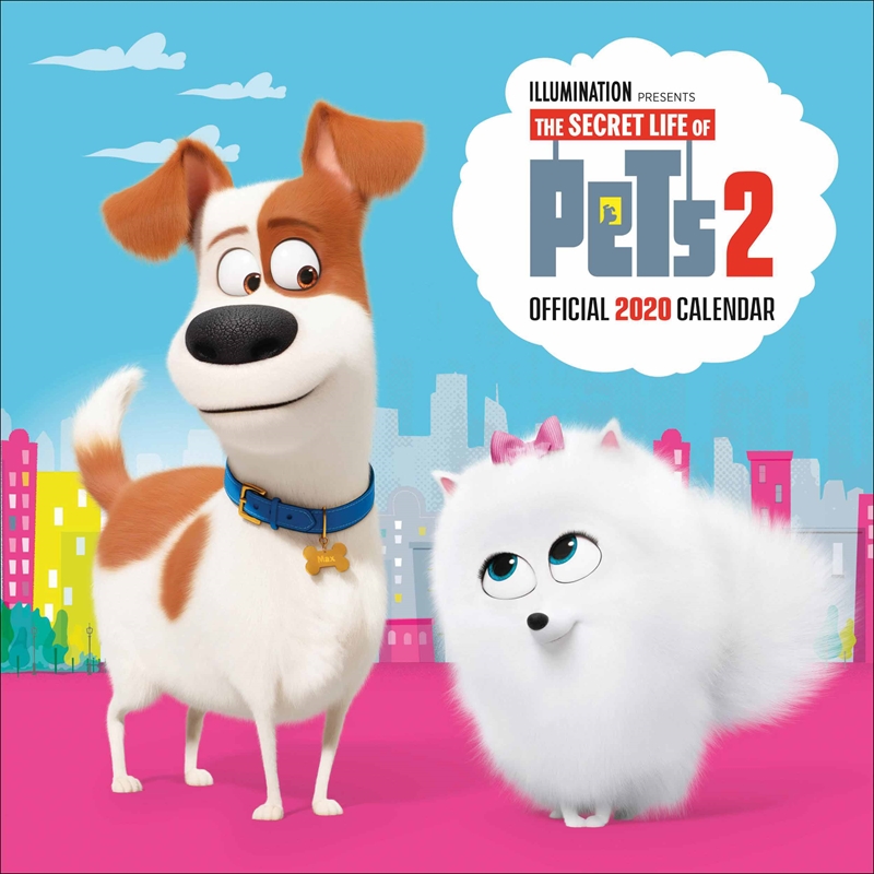 Secret Life Of Pets 2 - Classic 2020 Calendar - Official Square Wall Format Calendar/Product Detail/Calendars & Diaries