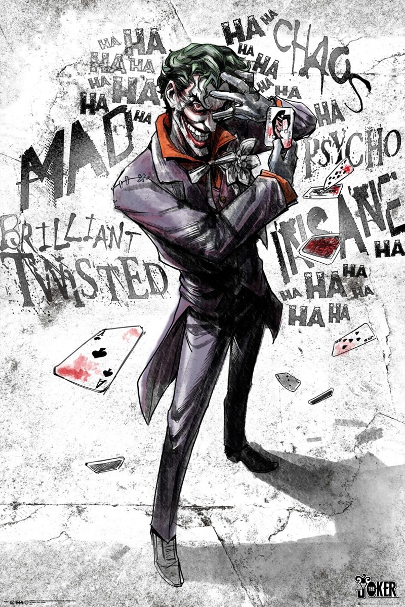 DC Comics Joker Type/Product Detail/Posters & Prints