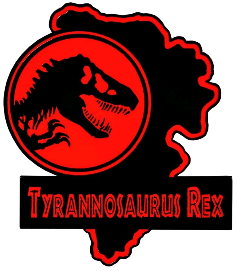Jurassic Park - Tyrannosaurs Rex Map Enamel Pin | Merchandise