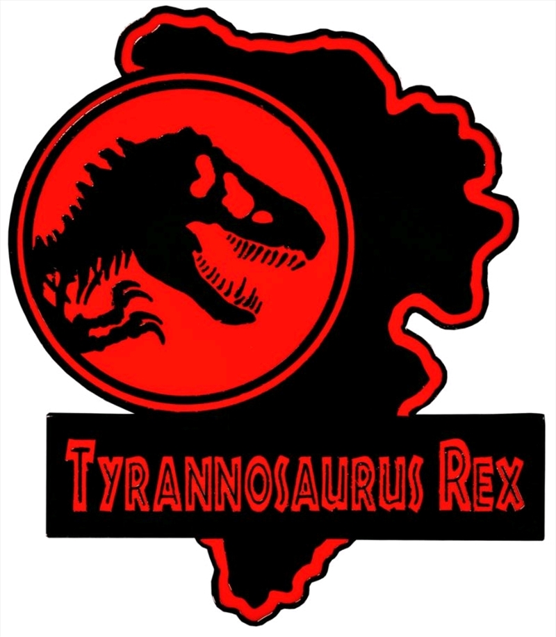 Jurassic Park - Tyrannosaurs Rex Map Enamel Pin/Product Detail/Buttons & Pins