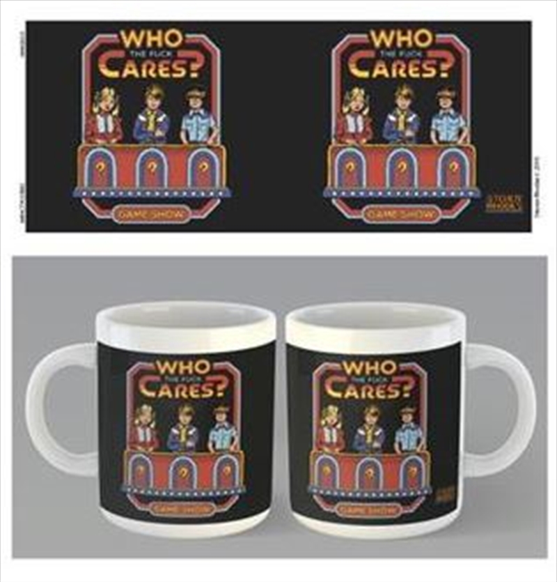 Steven Rhodes - Who The Fuck Cares/Product Detail/Mugs