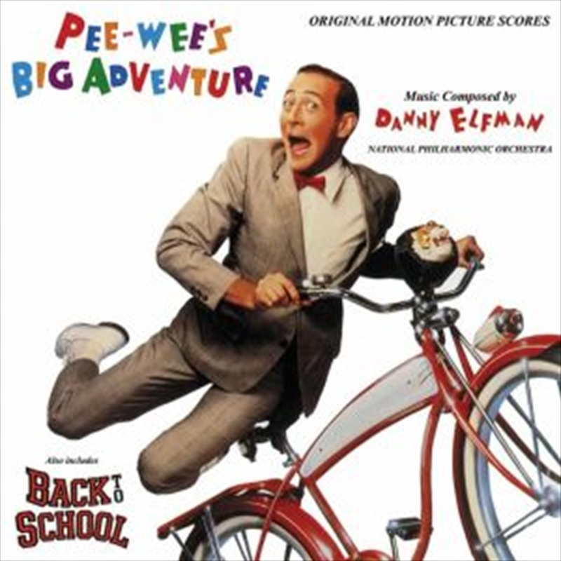 Pee-Wee's Big Adventure / Back To School/Product Detail/Soundtrack