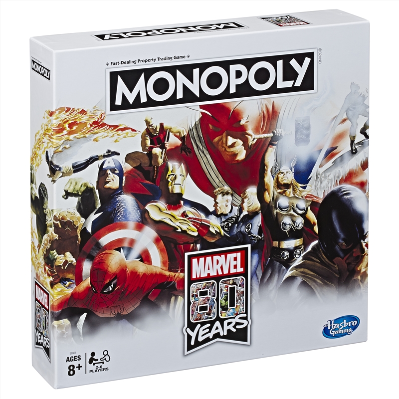 Monopoly - Avengers 80th Anniversary/Product Detail/Board Games