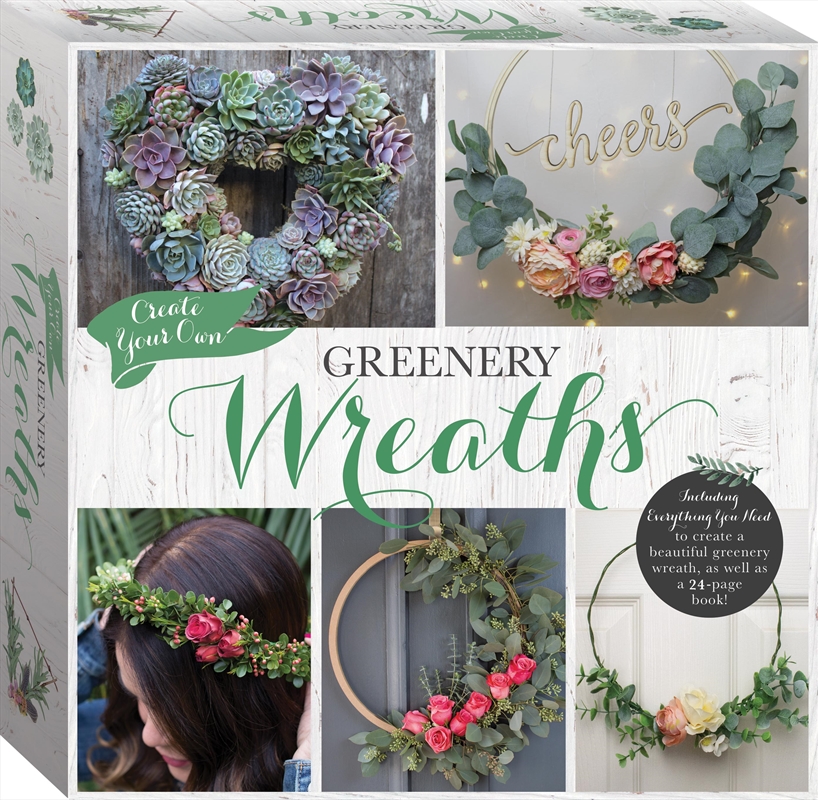Create Your Own Greenery Wreath Kit/Product Detail/Arts & Crafts Supplies