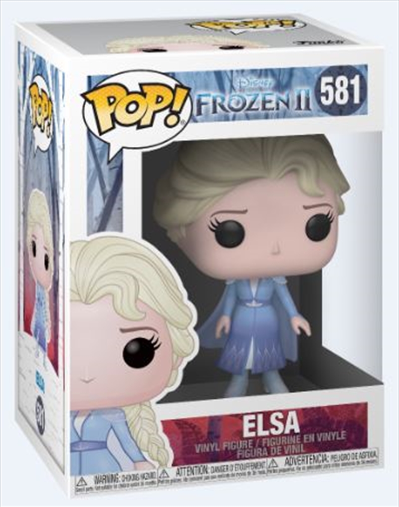 Frozen 2 - Elsa with Cloak Pop!/Product Detail/Movies