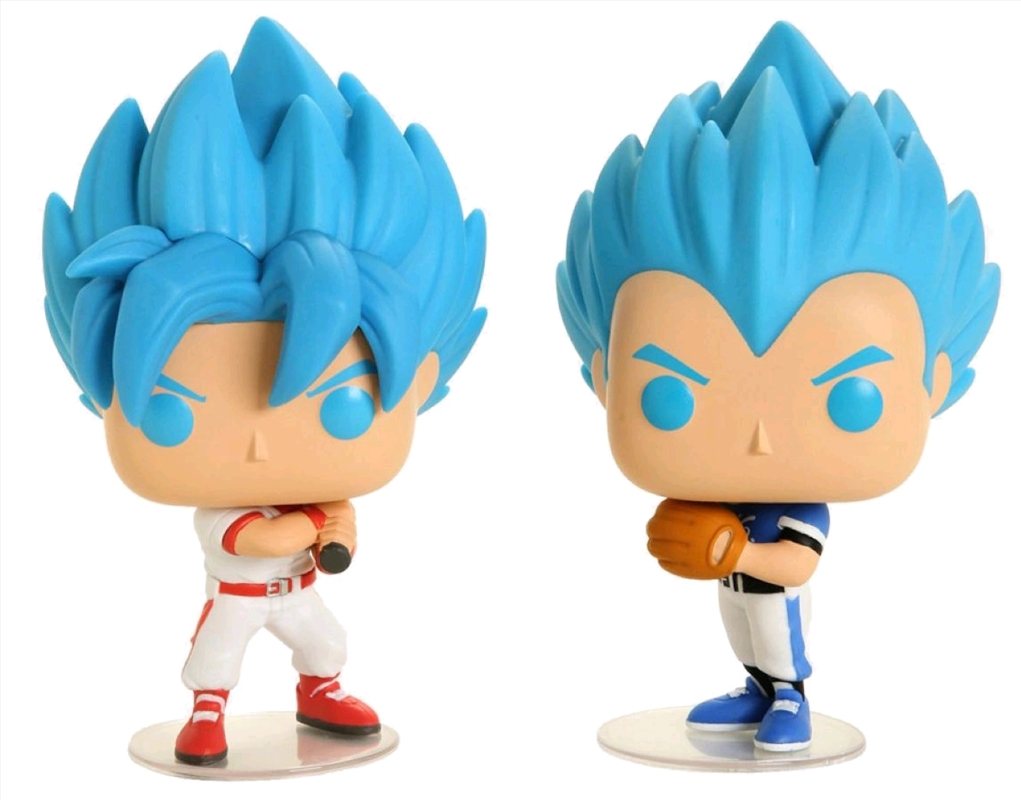 Dragon Ball Super - Goku & Vegeta Baseball US Exclusive Pop! Vinyl 2-Pack [RS]/Product Detail/TV