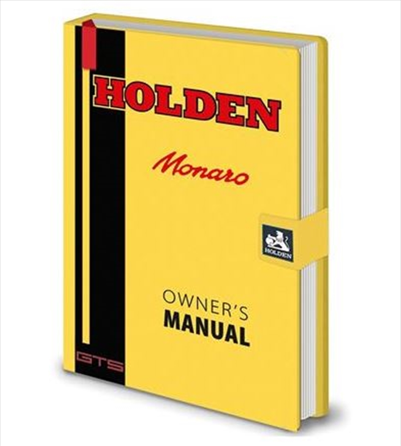Holden - Monaro Owners Manual/Product Detail/Notebooks & Journals