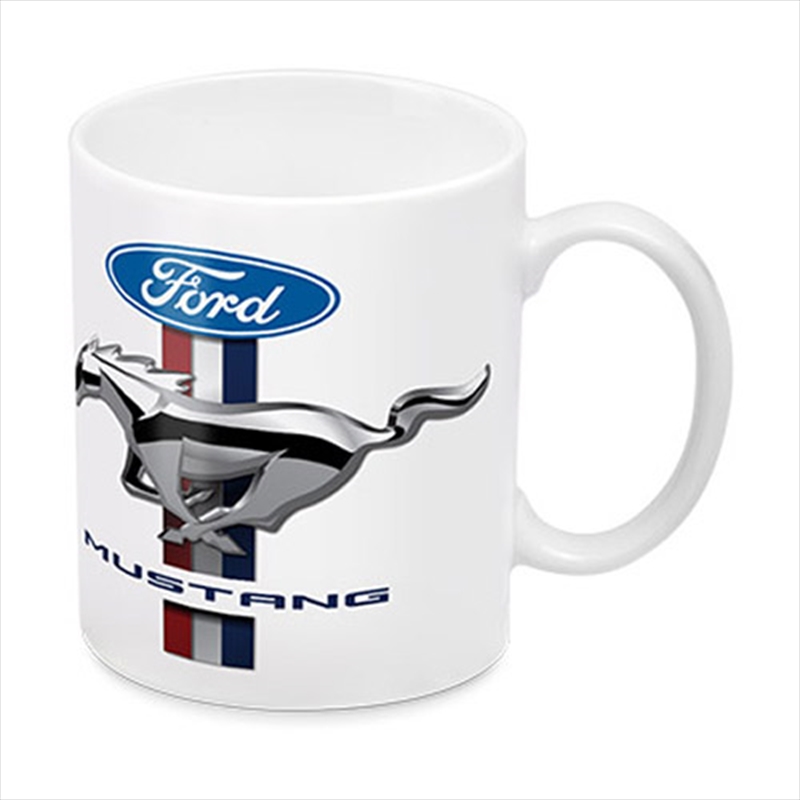 Ford White Mustang Mug/Product Detail/Mugs