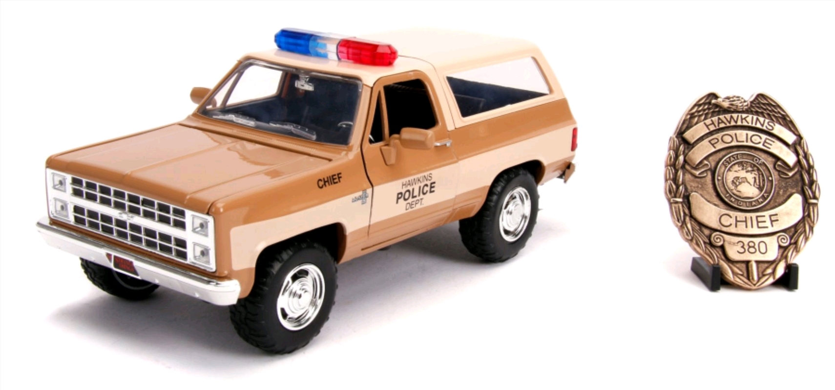 Stranger Things - 1980 Chevy K5 Blazer 1:24 Hollywood Ride/Product Detail/Figurines