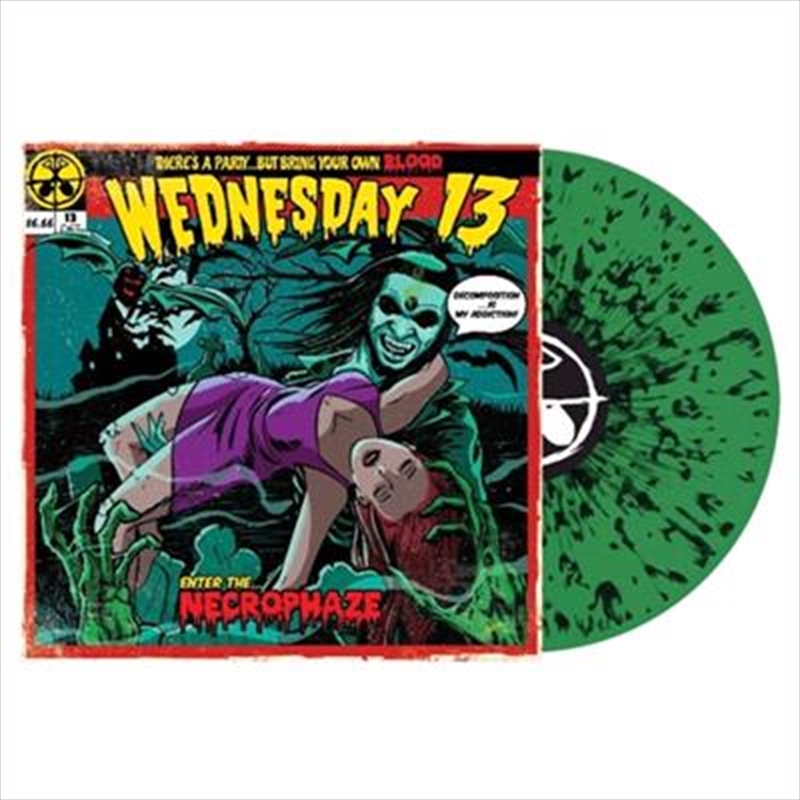 Necrophaze - Limited Edition Green Splatter Vinyl/Product Detail/Metal