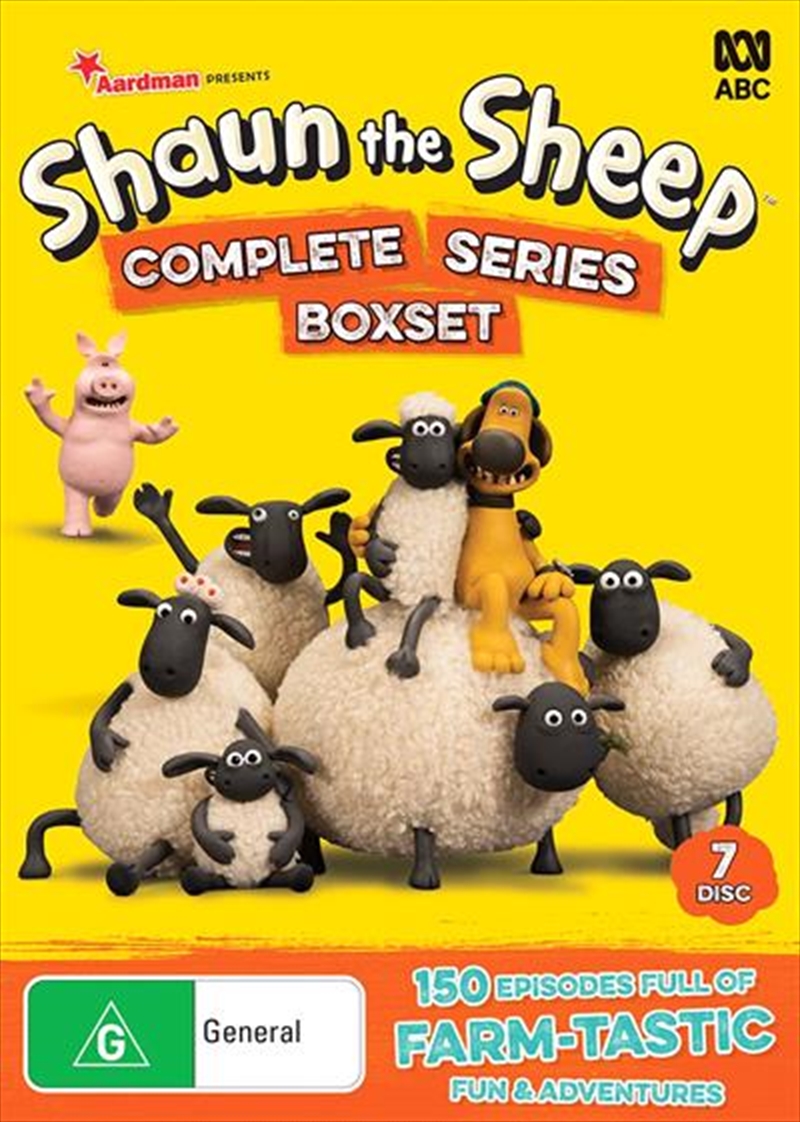 Shaun The Sheep - Season 1-5  Boxset/Product Detail/ABC