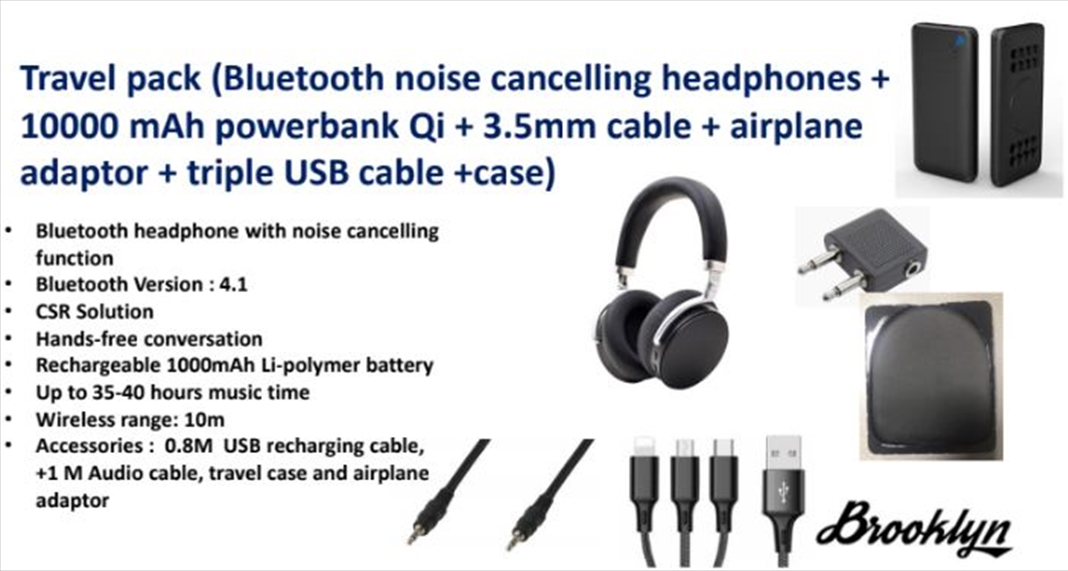 Noise Cancelling Headphones - Travel Pack/Product Detail/Headphones