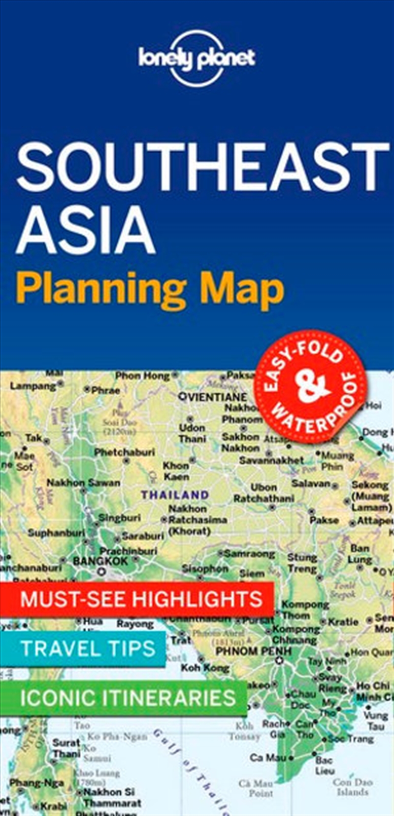Lonely Planet: Southeast Asia Planning Map/Product Detail/Travel & Holidays