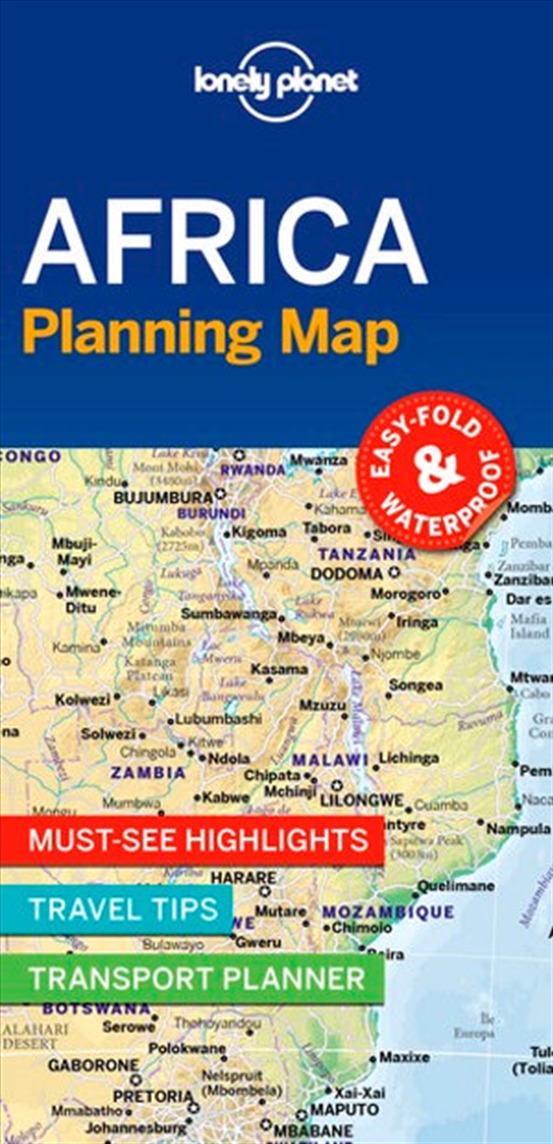 Lonely Planet Africa Planning Map/Product Detail/Travel & Holidays