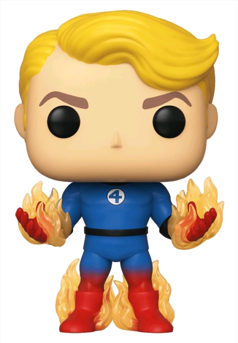 Fantastic Four - Human Torch with Flames US Exclusive Pop! Vinyl [RS]/Product Detail/Movies