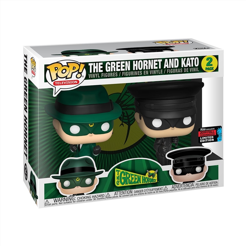 Green Hornet - Green Hornet And Kato Pop! NYCC19 RS/Product Detail/Convention Exclusives