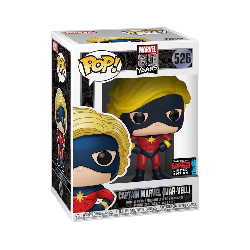 Marvel - Mar-Vell 1st App 80th ANNIV Pop! NYCC19 RS/Product Detail/Convention Exclusives