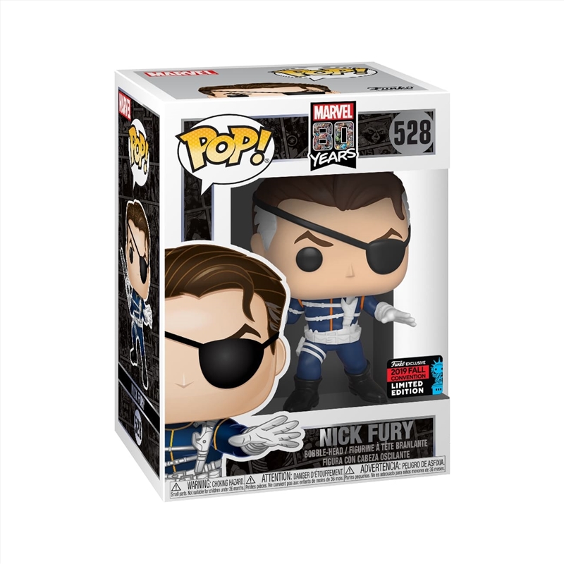 Marvel - Nick Fury 1st App 80th ANNIV Pop! NYCC19 RS/Product Detail/Convention Exclusives