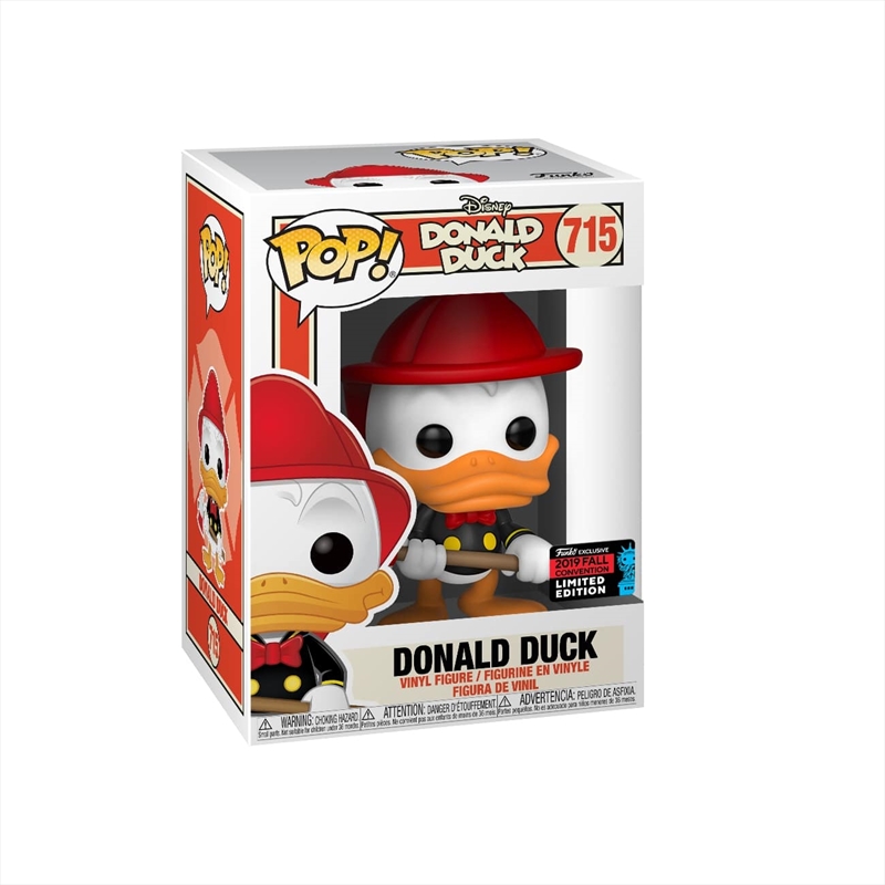 Mickey Mouse - Donald Duck Firefighter ANNIV Pop! NYCC19 RS/Product Detail/TV
