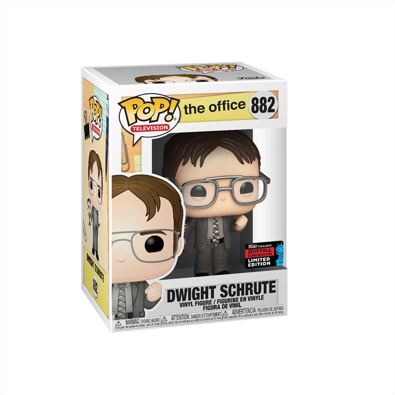 The Office - Dwight w/Bobblehead Pop! NYCC19 RS/Product Detail/TV
