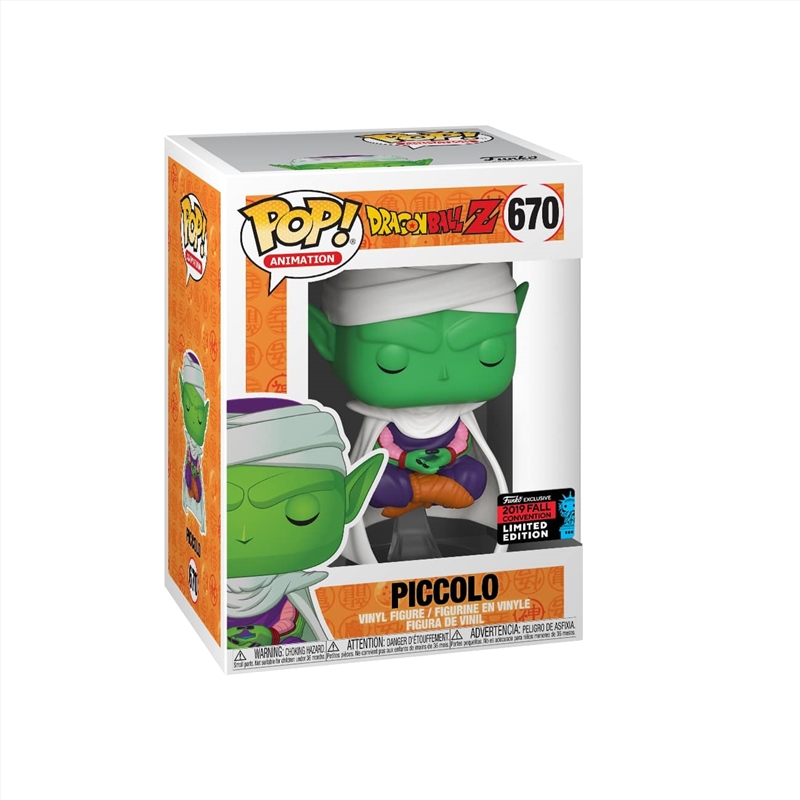 Dragon Ball Z - Piccolo in Lotus Position Pop! NYCC19 RS/Product Detail/TV