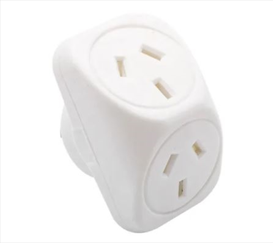 Double Adaptor Angled/Product Detail/Power Adaptors
