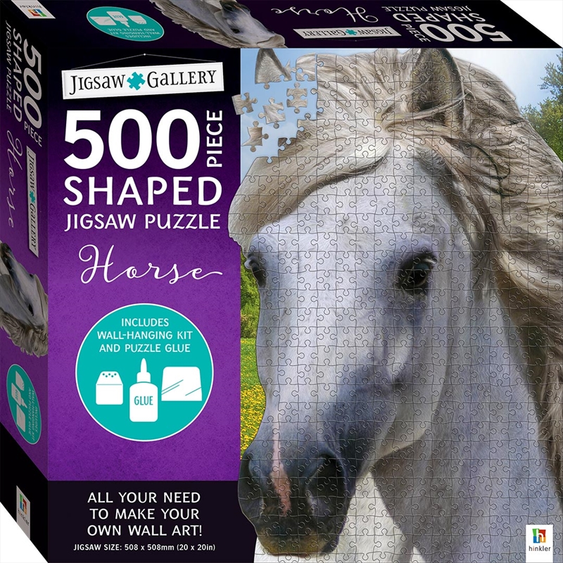 Horse 500 Piece Shaped Jigsaw Puzzle | Merchandise