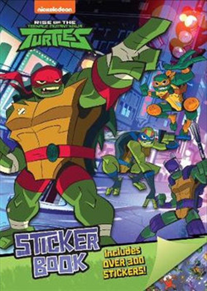 Buy Rise of the Teenage Mutant Ninja Turtles Sticker Activity Book ...