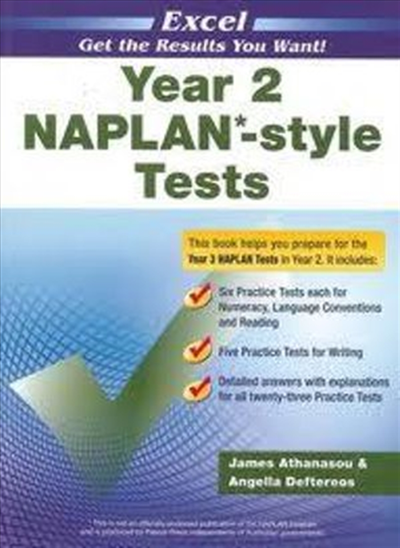 Excel NAPLAN*-style Tests Year 2/Product Detail/Reading