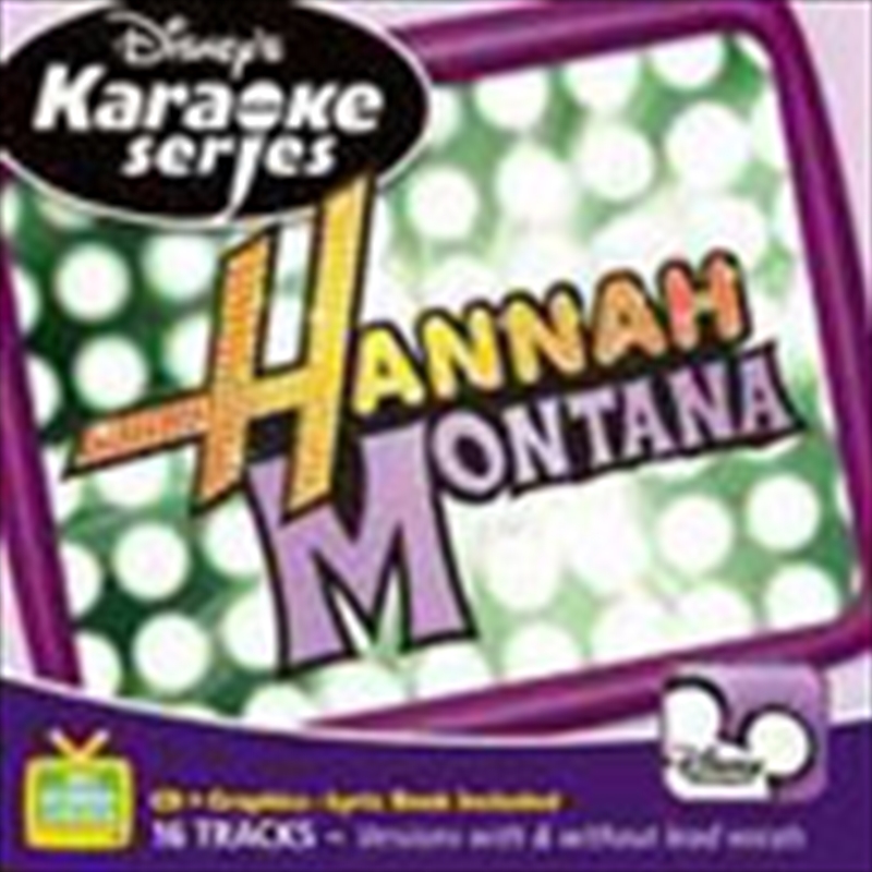 Disney Karaoke Hannah Montana/Product Detail/Karaoke